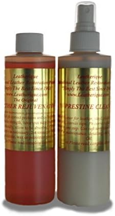 Leatherique Leather Rejuvenator/ Prestine Clean Pair 8 Oz by Leatherique Prestine Clean, Rejuvenator