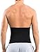 HOT SHAPERS Hot Belt for Men – Abs Stimulator Workout Sweat Band (Black, 2XL)