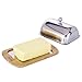 MERCIER Bamboo Butter Dish with Stainless Steel Lid