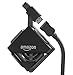 TotalMount Holder for Amazon Fire TV with 4 K Ultra HD with Smart Heat Management HDMI Cable Extension 0.6 m 3 Mounting Options Black