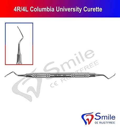 Columbia University Curette 4R/4L with Two Cutting Edges Periodontal Curettes CE