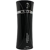 Khalis Awesome Eau de Parfum 3.4 oz - Oriental Woody Mens Cologne with Lemon Sage Cardamom Cinnamon Rosewood Amber and Patchouli Accords loved for its long lasting trail and compliment catching aroma