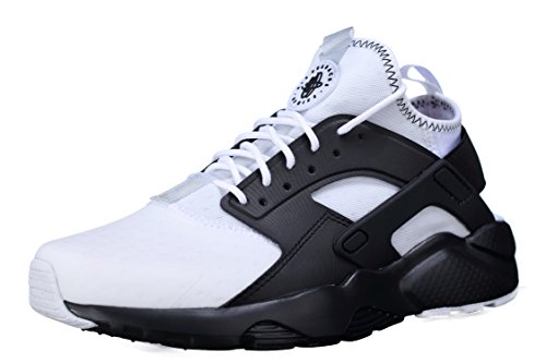 Nike Mens Huarache Run Ultra Se Running Shoes White Black