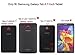 Samsung Galaxy Tab A 7.0 Case (SM-T280),3in1 Heavy Duty Shockproof Armor Hybrid High Impact Resistant Defender Full Body Protective Cover with Built-in Screen Protector and Kickstand (Black)