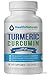 HealthiNaturals Turmeric Curcumin with BioPerine Anti Inflammatory Supplement with Cookbook, 120 Capsules