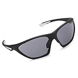Naga Sports Sunglasses Charger UV400 Choose Polarized or Normal Lens (NON Polarized Grey Lens Black Frame)