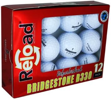 12 BRIDGESTONE B330 REFURBISHED GOLF BALLS