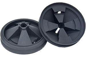 Splash Guard Replacement Set for Insinkerator Disposal Systems 2 Pack with Long Lasting Durability