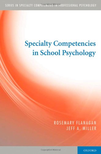 Specialty Competencies in School Psychology (Paperback)