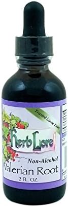 Herb Lore Valerian Root Tincture - 2 fl oz Alcohol Free - Valerian Root Drops for Sleep - Natural Liquid Sleep Aid for Adults & Kids