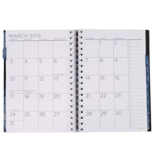 PlanAhead See It Bigger 18 Month Planner, July 2018 - December 2019, Assorted Colors (9.1 x 6.8 x 0.8 inches) - Thumbnail 3