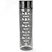 32oz Motivational Bottle Fitness Workout Sports Water Bottle with Unique Timeline | Measurements | Goal Marked Times For Measuring Your Daily Water Intake, BPA Free Non-toxic Tritan (graphite)