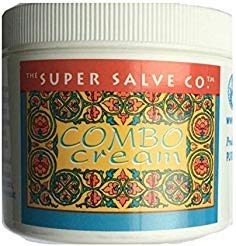 Combo Cream By the Super Salve Co. 100% Natural Herbal Skin Care - Combination of Jasmine Lotion, Mimosa Blossom Dream Cream, Calendula and Comfrey Leaf Lotion