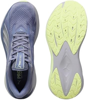 Maxima PRO - Scarpe da Corsa Unisex su Strada, Colore Grigio Argento Vibrante e Grigio Nebbia-Mela, Numero 40, Spritz di Mela Grigio Argento Vibrante, 40 EU