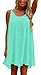 Yanekop Womens Summer Sexy Vibrant Color Chiffon Dress Bathing Suit Cover up