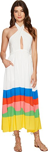 Mara Hoffman Womens Beach Ball Halter Midi Dress Cover Up | Desertcart  Brunei