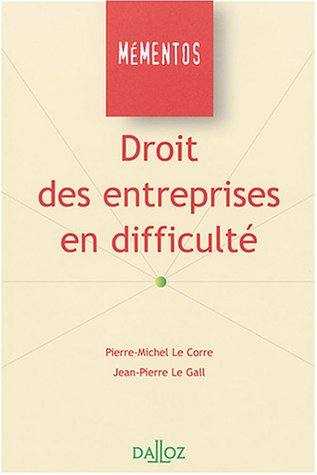 Droit des entreprises en difficulté