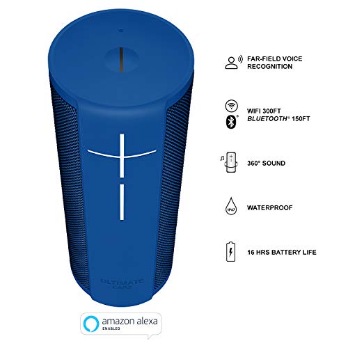 Ultimate Ears MEGABLAST Portable Waterproof WiFi and Bluetooth Speaker