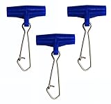 JSHANMEI Zip Slider High-strength Fishing Line Sinker Slider Slides Hooked Snap