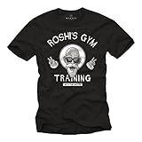 Roshi's Gym T-Shirt - Son Goku Dragonball Black Size L