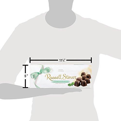 Russell Stover French Chocolate Mints Box 10 Ounce Russell Stover Candy