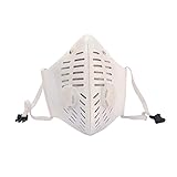 HealthAndYoga(TM) Multi-purpose Anti Pollution Mask | Protection From Odors, Gases and Dust | Twin Layered - Outer EPE + Inner Activated Carbon Layer | Washable and Reusable