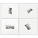 [Upgraded] CARETHYS False Magnetic Eyelashes 3D Reusable Fake Eyelashes , 2 Pairs 4 Pieces, Ultra Thin, Natural Look