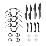 YouCute Spare Part Kit for T5G T5W JJRC H29G H29W Rc Quadcopter Drone Main Blade landing gear protecting frame Motor frame Gear