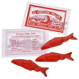 SN Incorp. Fortune Teller Fish Fun Prize Party Giveaway and Gag Gift - Bulk Pack of 144 Fortune Telling Fish