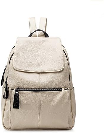 Stylish Girls Ladies PU Leather Backpack Purse Shoulder Bag School Travel Daypack (Gray 2)