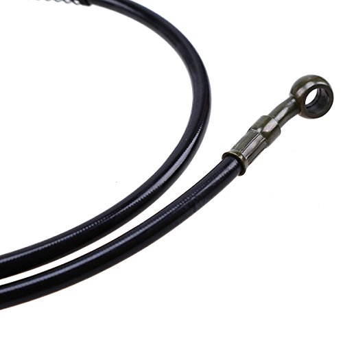 POSSBAY 110cm Motorcycle Brake Oil Hose Line Pipe