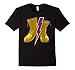 Mens Omega Gold Purple Q Psi Phi Army Boots T-Shirt 4 Lightning XL Black