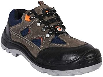 Hillson Black Leather Tech Z+1 Steel Toe Safety Shoes (9)
