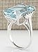 Sumanee Vintage Women 925 Silver Aquamarine Gemstone Ring Wedding Jewelry Size 6-10 (9)
