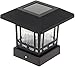 Westinghouse Solar 20 Lumens 4x4 Post Light for Wood Posts (Black, 2 Pack