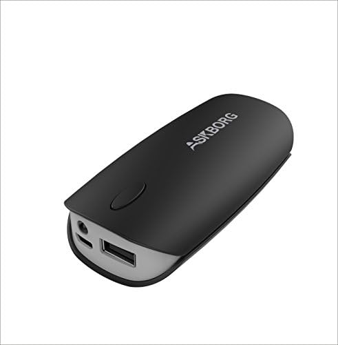 Askborg ChargeCube 5200mAh Powerbank External Battery Charger for iPhone, iPad, Samsung, Nexus, HTC and More - Black