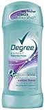 Degree Women, Invisible Solid Anti-perspirant and Deodorant, Motion Sense, Cotton Fresh, 2.6-Ounce (Pack of 2)