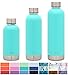 Simple Modern 17oz Bolt Water Bottle - Stainless Steel Hydro Swell Flask - Double Wall Vacuum Insulated Reusable Teal Small Kids Metal Coffee Tumbler Leak Proof Thermos - Oasis