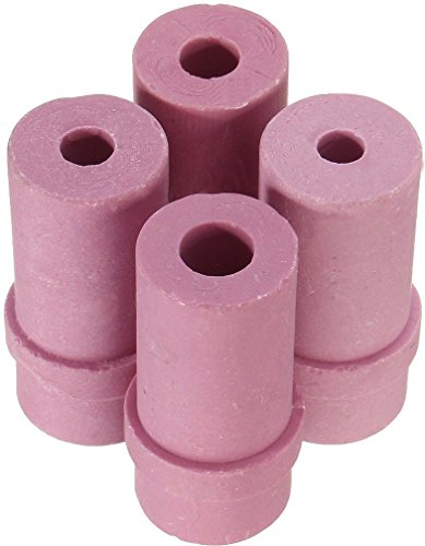 Jewboer 4pcs Ceramic Sandblaster Nozzle Tips,Abrasive Sand Blaster Blasting 7mm Inner Diameter (Pack of 4)
