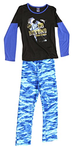 Prince of Sleep 45578-10-10-12 Plush Pajama Set for Boys