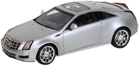 LUXURY 1/43 Cadillac CTS Coupe 2011 (Radiant silver) (japan import)