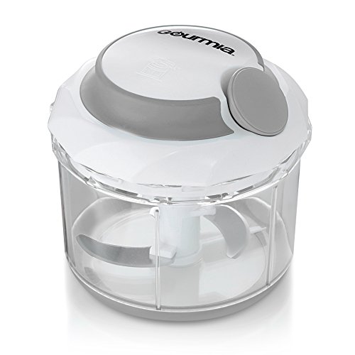 Gourmia GSC9285 Swift Chopper Pull String Manual Food Processor With 2