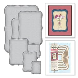 Spellbinders Eight Etched Dies, Labels 8