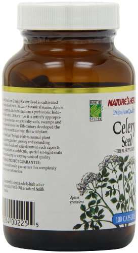 Twinlab Nature's Herbs Celery Seed 1500mg, 100 Capsules - Thumbnail 7