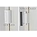 HardwareX Supply Door Reinforcement Lock, Privacy Door Latch Harden Construction 3