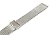 20MM Silver Stainless Steel MESH Metal Buckle Watch Band Strap