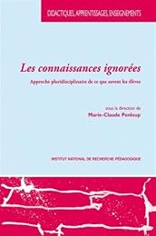 Les  connaissances ignorées
