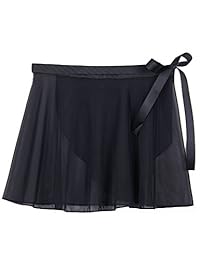 MdnMd - Falda de ballet para niña con cintura de corbata