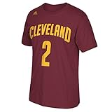 Cleveland Cavaliers Kyrie Irving Red Name and Number T-Shirt