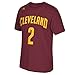 Cleveland Cavaliers Kyrie Irving Red Name and Number T-Shirt
